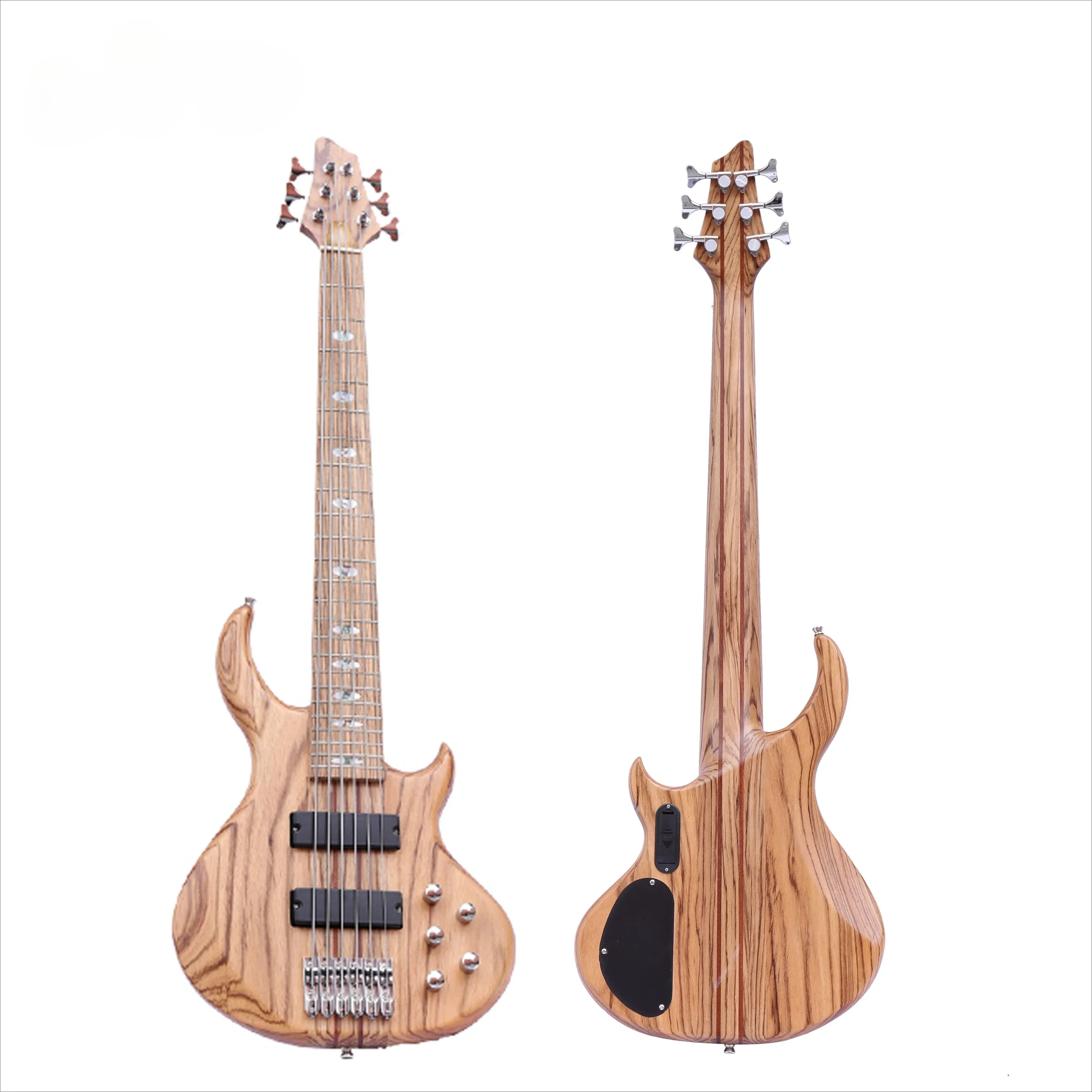 

Zebrawood Body 6strings Electric Bass (EBS736-2)