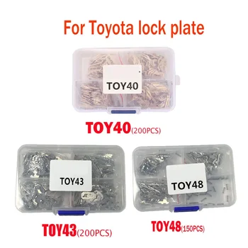 Placa de lengüeta de bloqueo de coche TOY43/TOY40 /TOY48, Kit de reparación de cerradura de llave de coche, accesorios para Toyota Camry/Corolla para Subaru