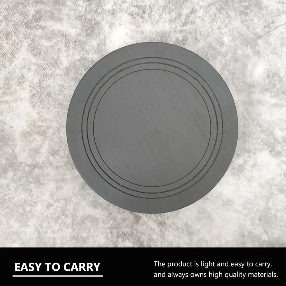 

4-дюймовый традиционный тушечница ручной работы для каллиграфии с крышкой, гладкой поверхностью для тушевых палочек, портативный, для письма