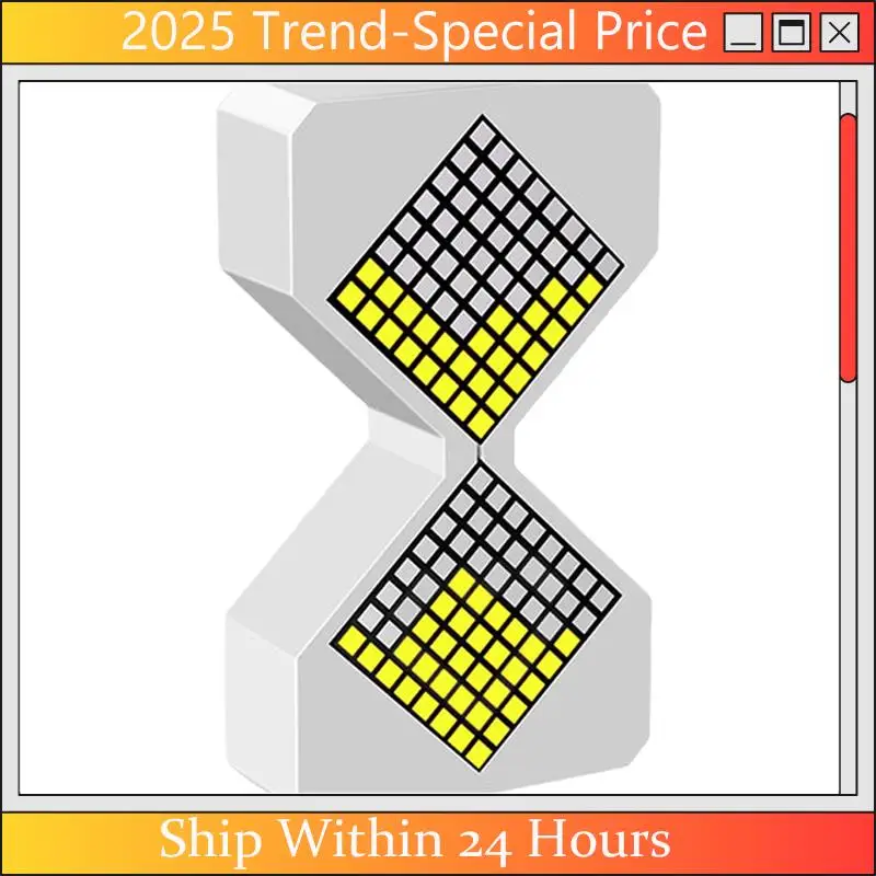 

Новый динамический куб светодиодный цифровой ночник в виде песочных часов с гравитационным таймером — идеально подходит для улучшения сна