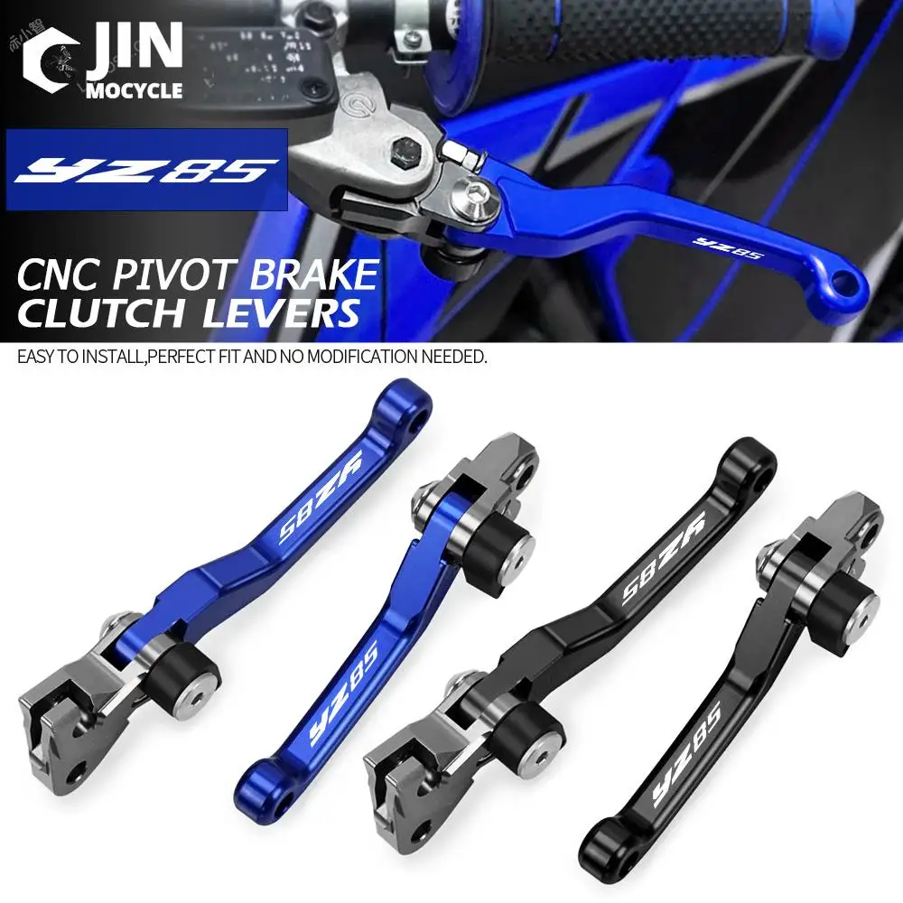 

CNC Aluminum Motorcycle Dirt Pit Bike Motocross Pivot Brake Clutch Levers YZ 85 FOR YAMAHA YZ85 2015 2016 2017 2018 2019 2020