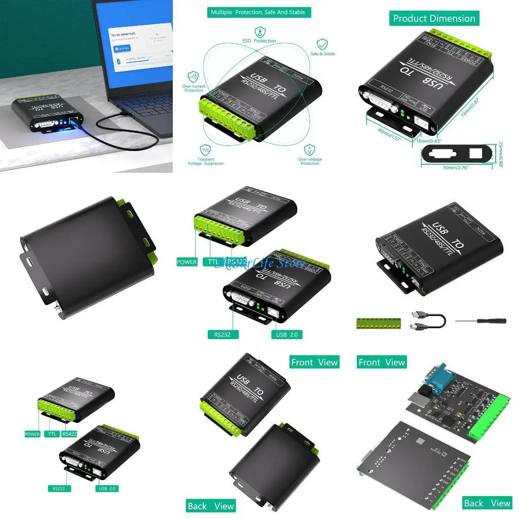 E65E Usb To RS232/4… - image