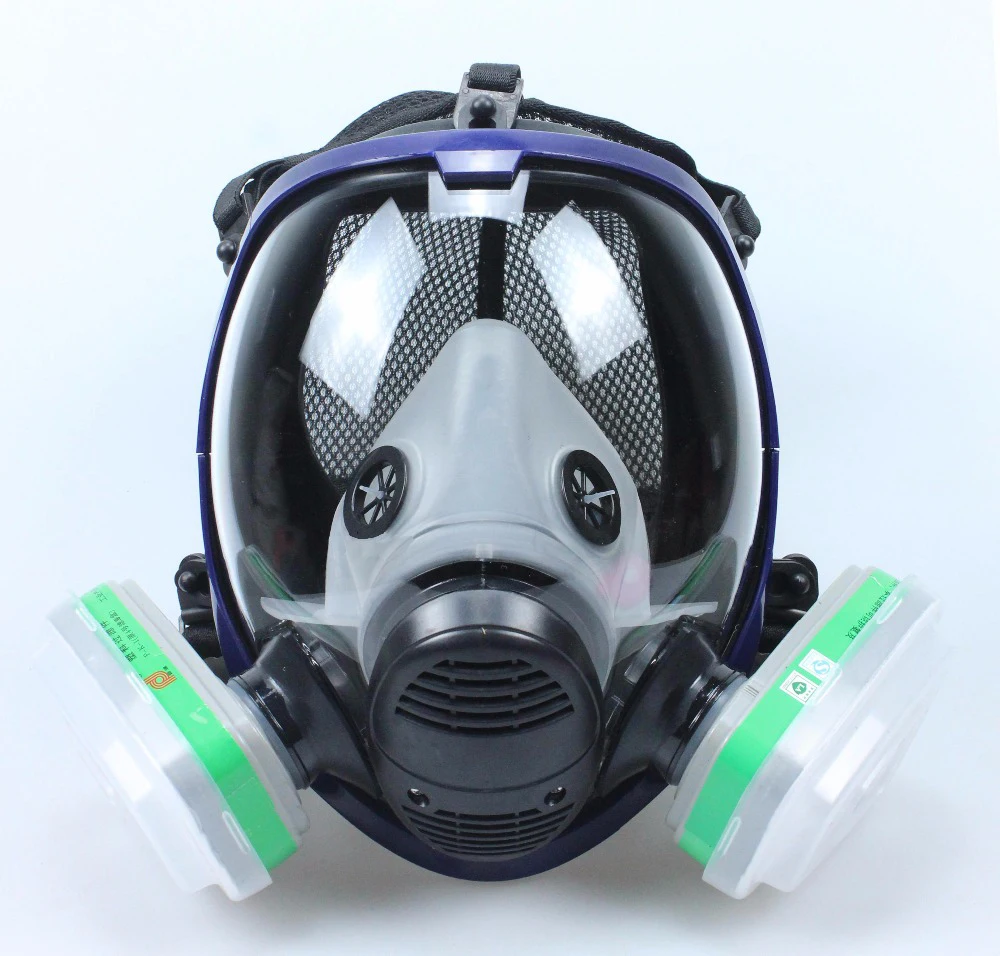 Chemical Mask 6800 Gas Mask Dustproof Respirator Paint Pesticide Spray Silicone Full Face Filters Laboratory Welding Accessories