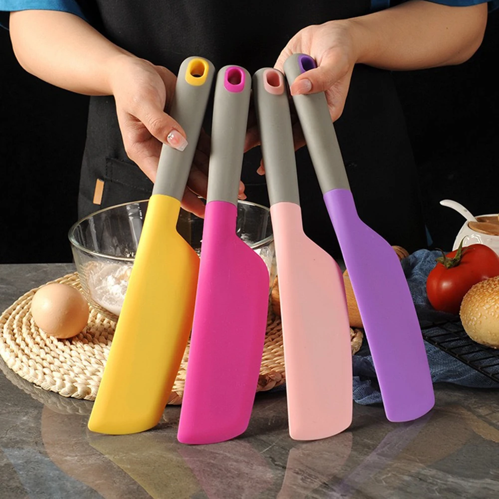 Espátula de silicone utensílios de cozinha utensílios de cozinha raspador ferramentas de cozinha pá antiaderente espátula raspador ferramenta de cozimento