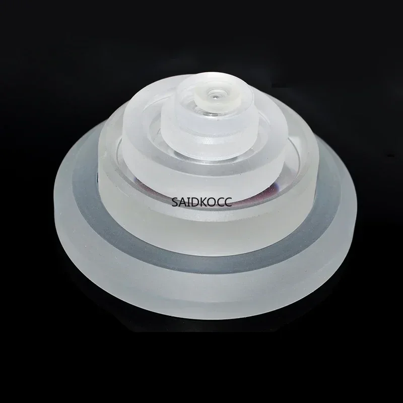 SAIDKOCC Optical Glass Sight with Brackets - Biconcave Lens Dia 43mm 50mm Achromatic Reducing Eyepiece