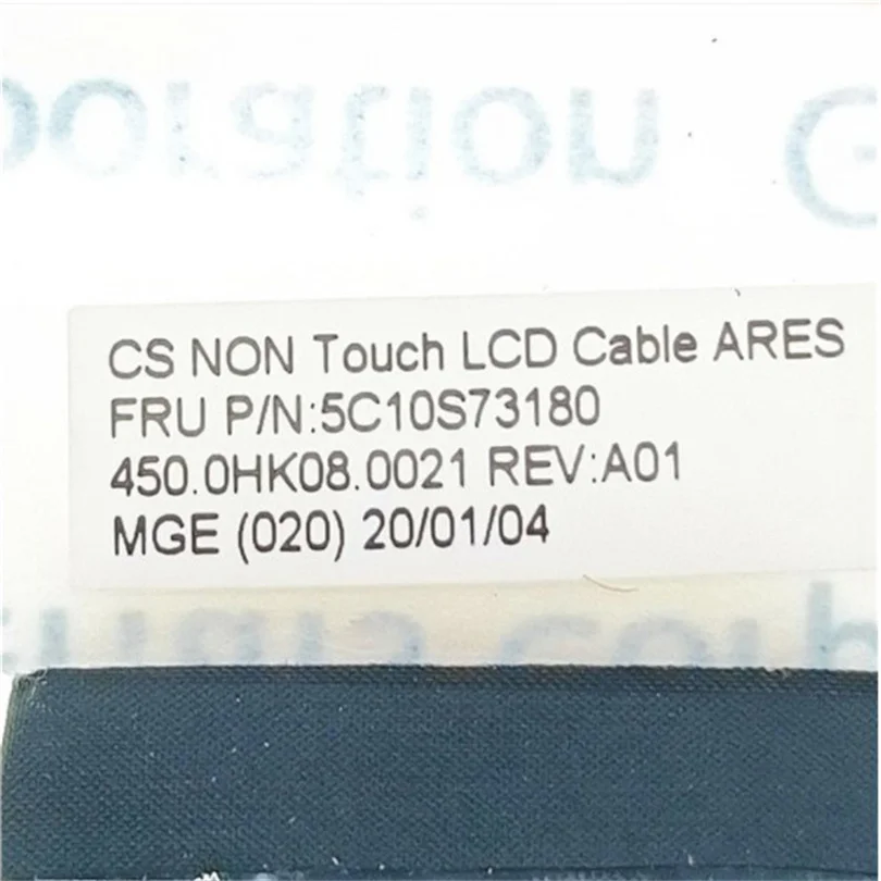 Cabo original novo do lcd do portátil para lenovo thinkpad s2 ca cs s2 5th gen l13 5c10s73180 450.0hk08. 0021 0022 450.0hk08. 0002