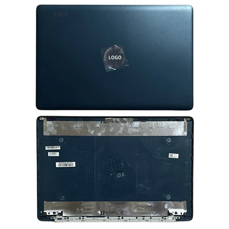 New For HP Chromebook 14a-na TPN-Q234 Replacemen Laptop Accessories Lcd Back Cover With LOGO /Bottom Blue ;Silvery Grey