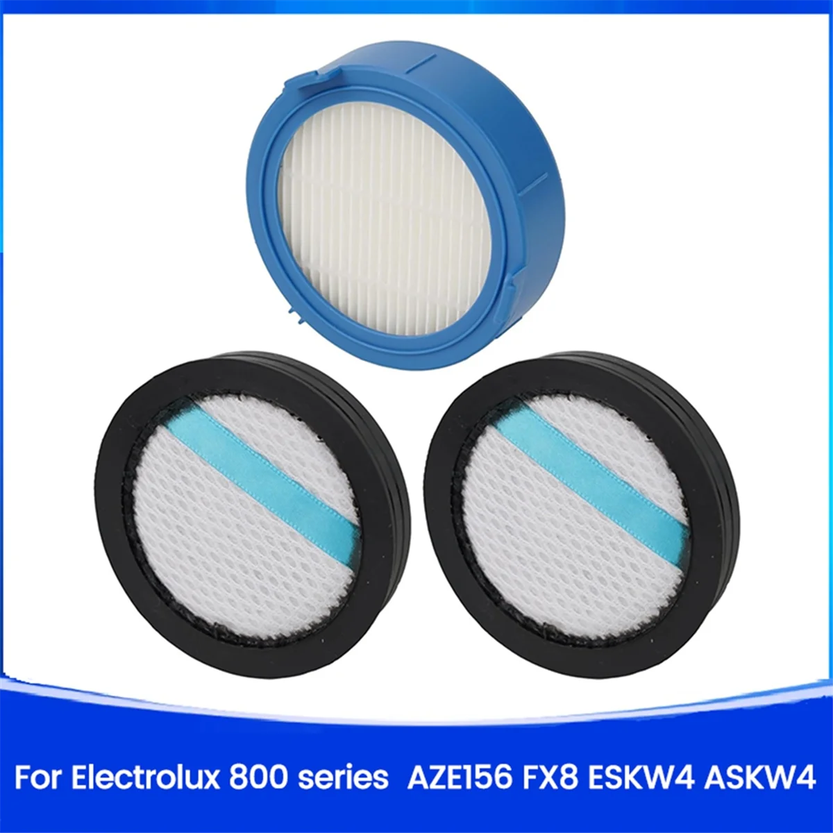 ABJZ 3 قطعة استبدال مرشحات ما قبل المحرك ل 8000 مكنسة لاسلكية AZE156 FX8 ESKW4 ASKW4 مرشح قابل للغسل وإعادة الاستخدام