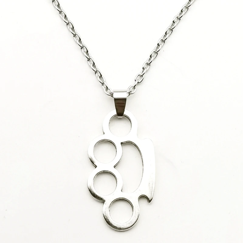 Retro Tiger Finger Pendant Necklace 1