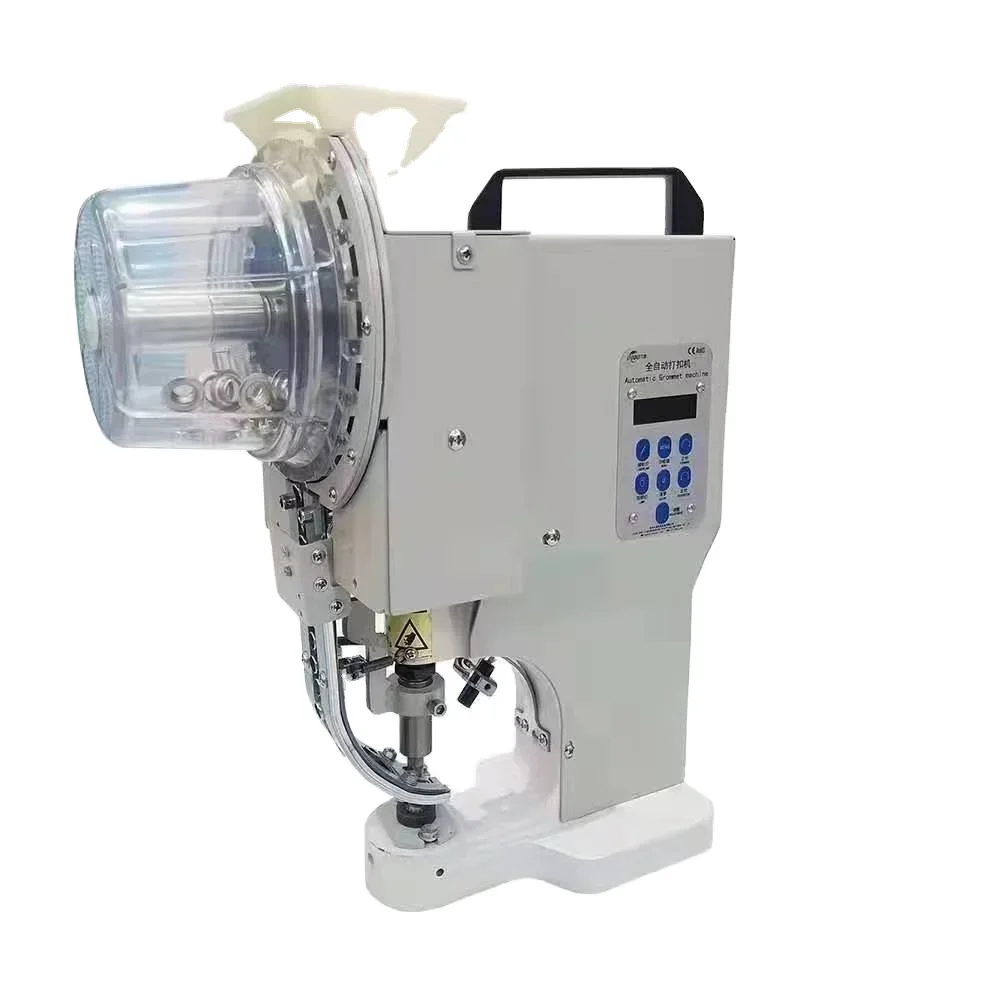 PVC Banner Fully Automatic Electric Punching Machine Eyelet with Various Sizes of 5.5mm/10mm/12mm