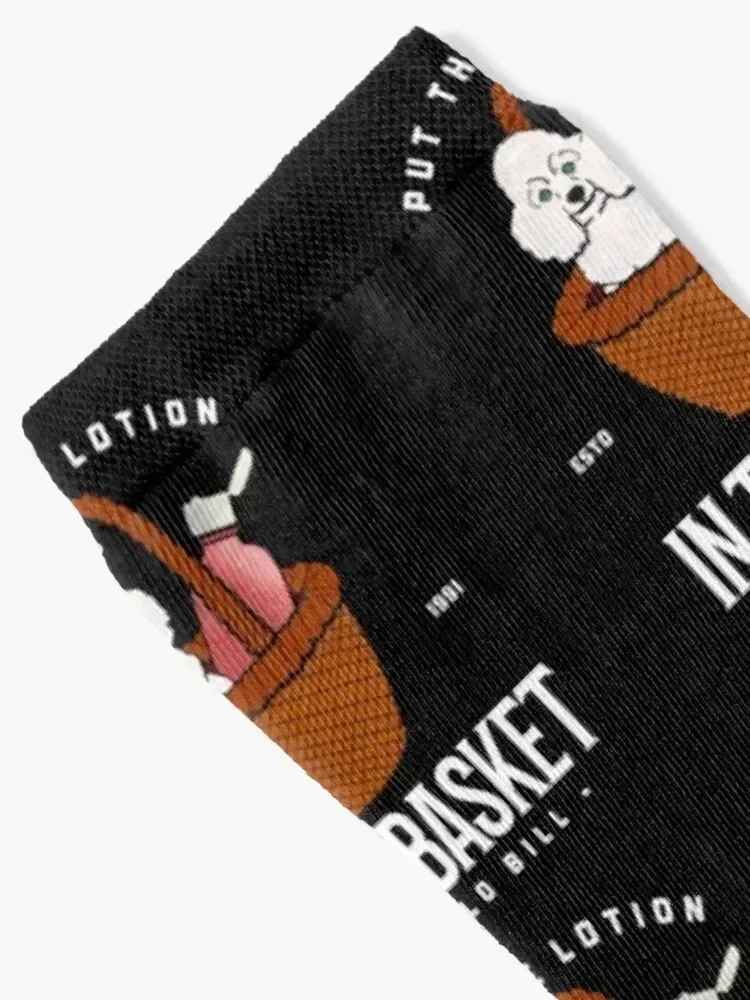 Put the lotion in the basket! Socks Running snow designer christmass gift Socks Ladies Men's