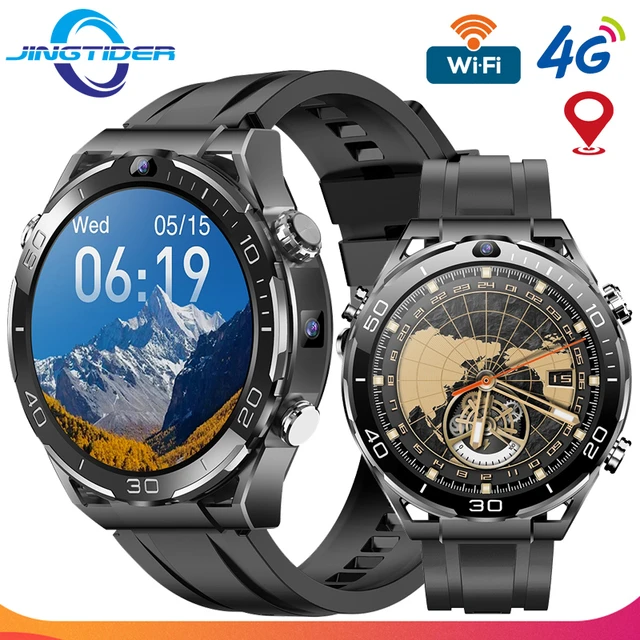 JingTider Montre connectee JT7 MTK6762 Octa Core 4G pour hommes ecran AMOLED 1.508