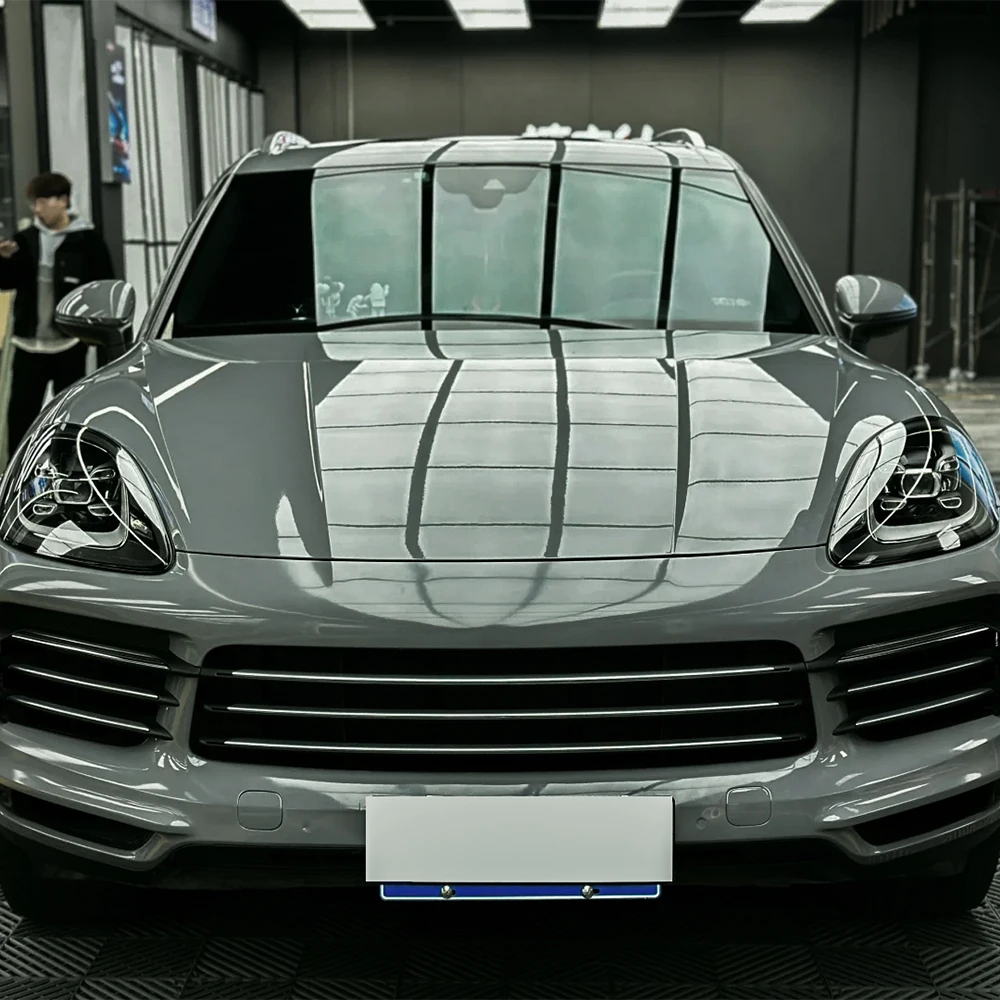 

Ультра глянцевая наardo серая пленка для упаковки автомобиля шириной 0,5 м, автомобильная наклейка, наклейка для домашних животных, без пузырьков, автонаклейки, автомобильные аксессуары, украшение