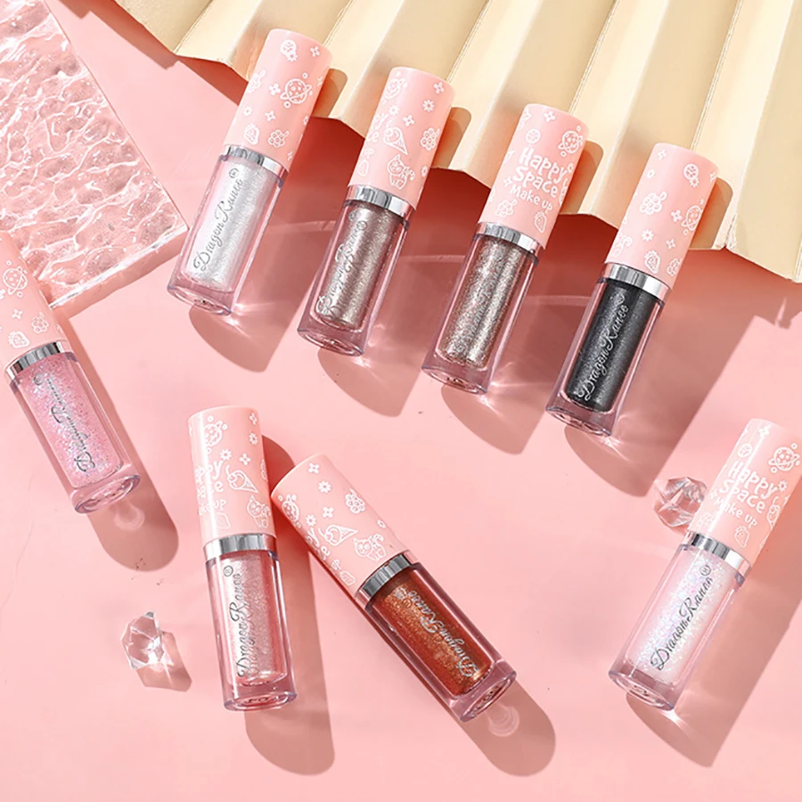 눈물 한 방울 리퀴드 아이섀도우 슈퍼 쉬머 글리터 쉬머링 언더커버 펜슬 하이라이팅 리퀴드 아이섀도우 하이라이터