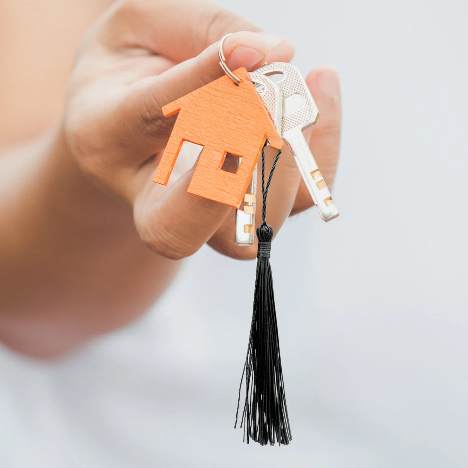 

100 pcs Tassels Keychain Decorative Craft Supplies For Diy Bookmark Handbag Charm Sewing Accessories Bulk Bookmarks Tassel Kit