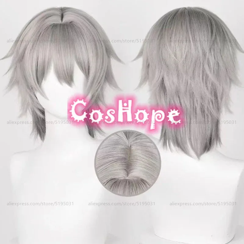 تريل بليزر 52 سنتيمتر رمادي التدرج شعر مستعار أنيمي تأثيري الباروكات مقاومة للحرارة شعر مستعار اصطناعي ؛ 3 ، c'5.b ؛ 8' #6