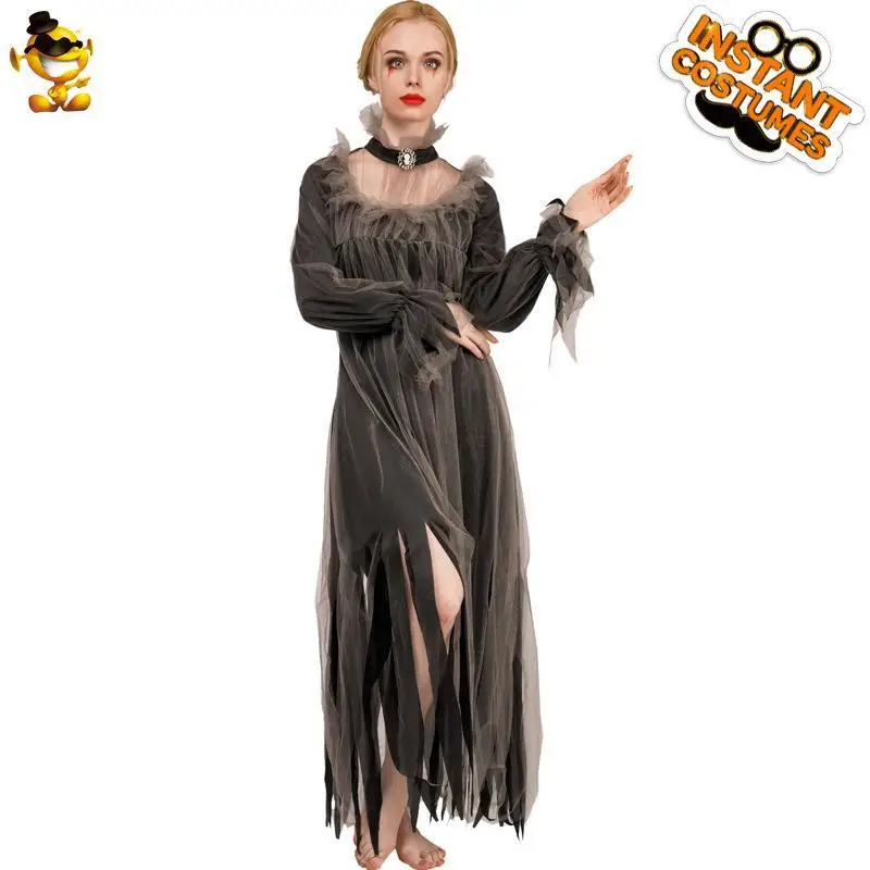 Adulte femmes loween Zombie mariée terreur fantôme Costume jupe Cosplay accessoires mariage Dr PU matériel KTV Par Dr