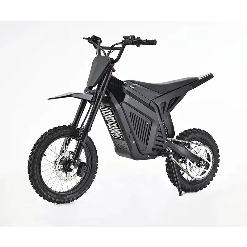 

SXLL EDB002 High Strength Steel 1500W Motor Electric Off-Road Bike Adult 48V Voltage 55km/h Maximum Speed Motorcycle