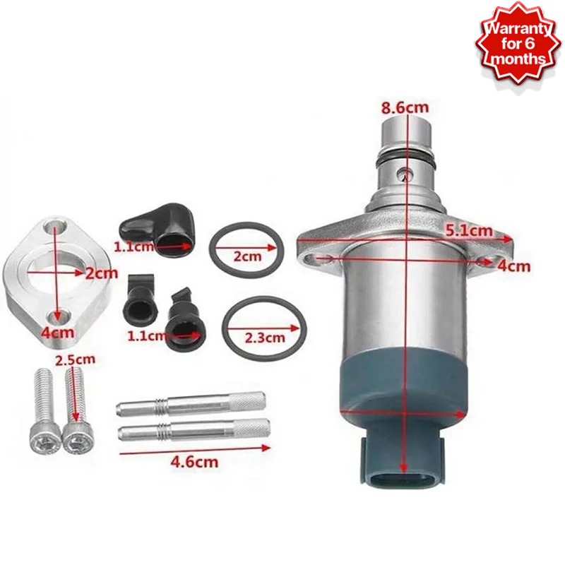Fuel Pump Control Valve 294200-2760 294009-0740 A6860-LC10A Compatible with Isuzu/Holden D-Max Rodeo Colorado 2.5 3.0 4JJ1 4JK1