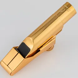 Boquilla de saxofón de alta calidad, accesorio para saxofón Alto Soprano Tenor, plateado, dorado, tamaño 56789