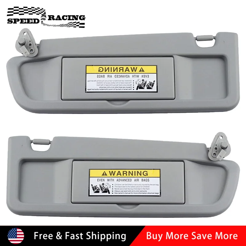 

83280-SNA-A01ZC 1 пара передних левых и правых боковых светоотражающих козырьков серого цвета для Honda Civic Coupe Sedan 2006-2011 годов светло-серый