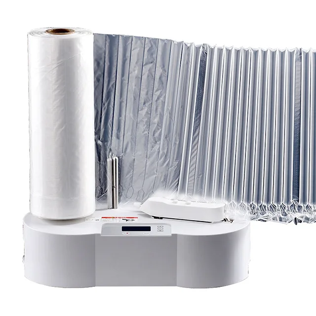 Air Cushion Machine Bubble Film Inflator Inflatable Packing Machine For Express Logistics Buffer Packaging