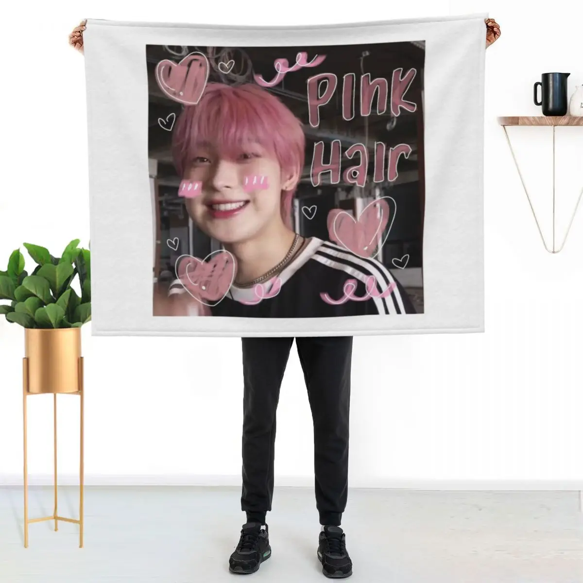 

sunoo Throw Blanket Warm Accent Blanket for Living Room Decoration