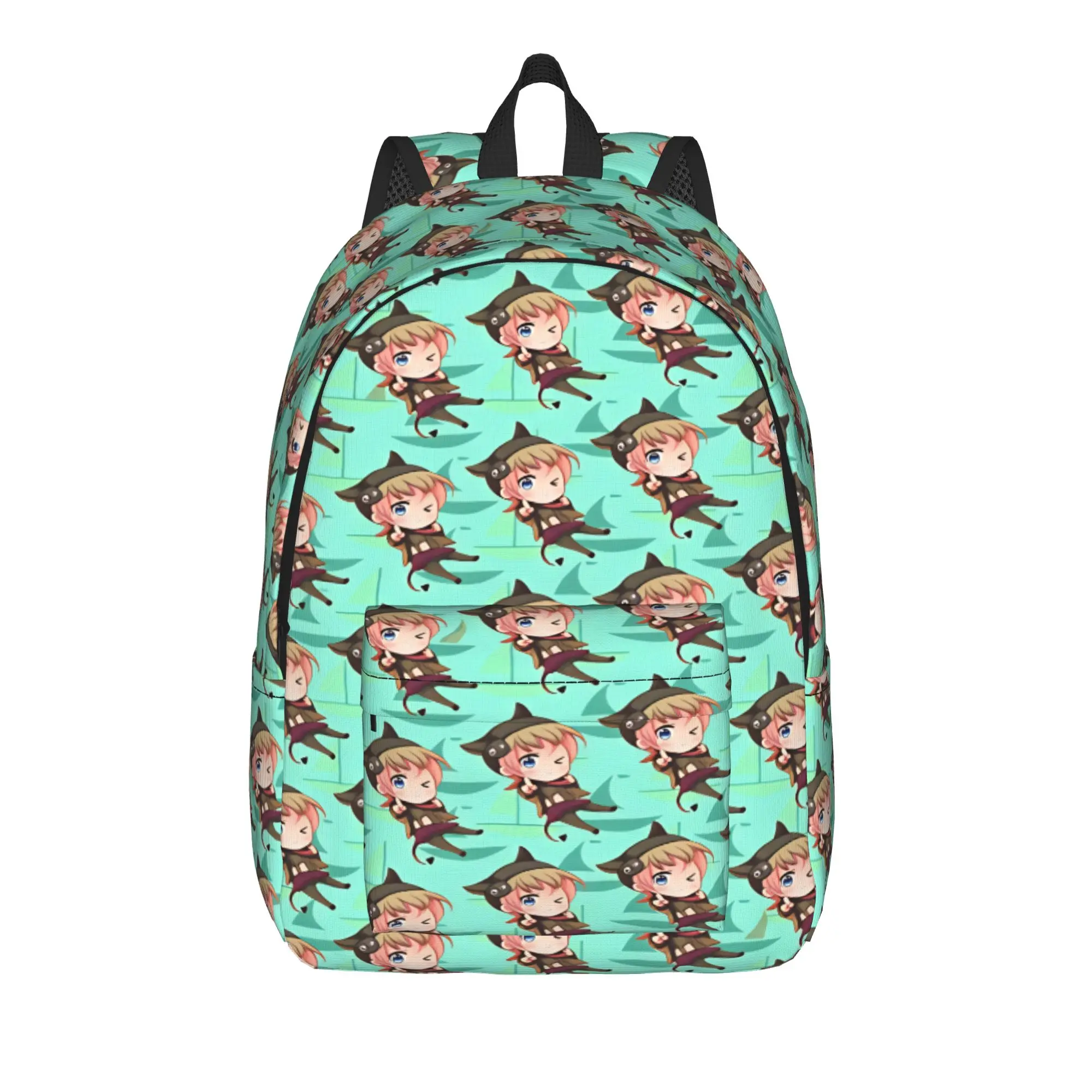 Hetalias Axis Powers Backpack Youth  Large Backpacks Polyester Novelty High School Bags Outdoor Design Rucksack