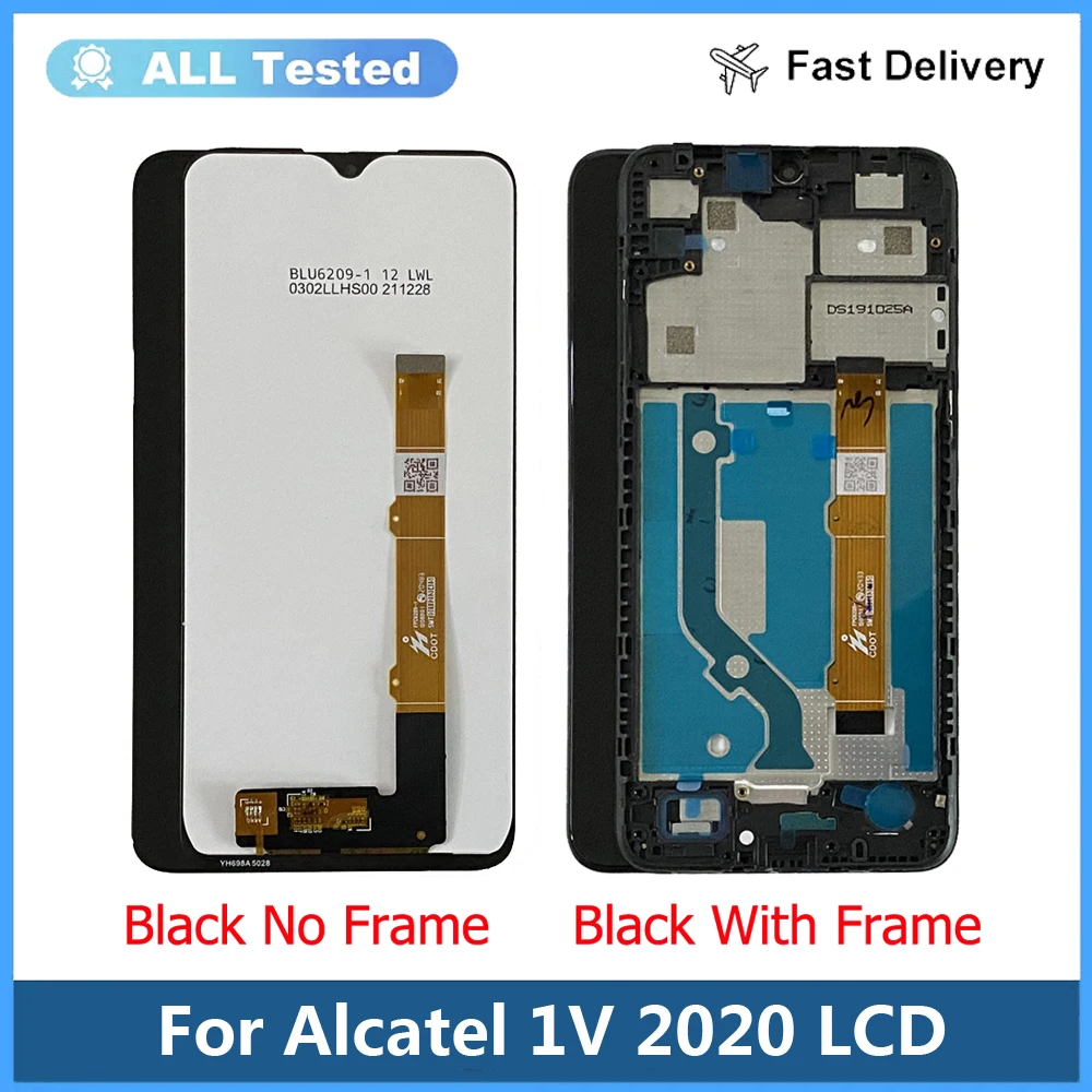 

100% Original Tested For Alcatel 1V 2020 5007U 5007D LCD Display Touch Screen Digitizer LCD Assembly Alcatel 1V 2020 5007A 5007G