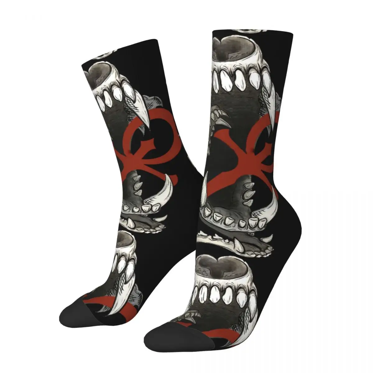 

Funny Crazy compression Vampire The Masquerade Jyhad Sock for Men Hip Hop Vintage Goth Style Happy Seamless Boys Crew Sock