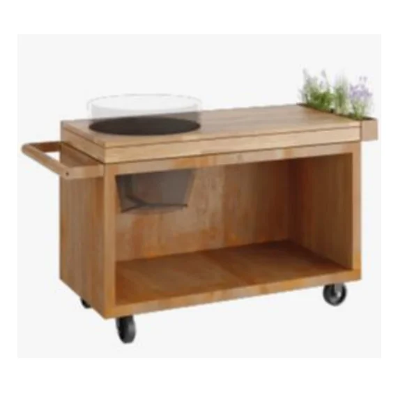 Fireplace Wood Fired Smoker Brazier Rusty Metal Fire Pit Outdoor Charcoal Corten Steel Barbecue