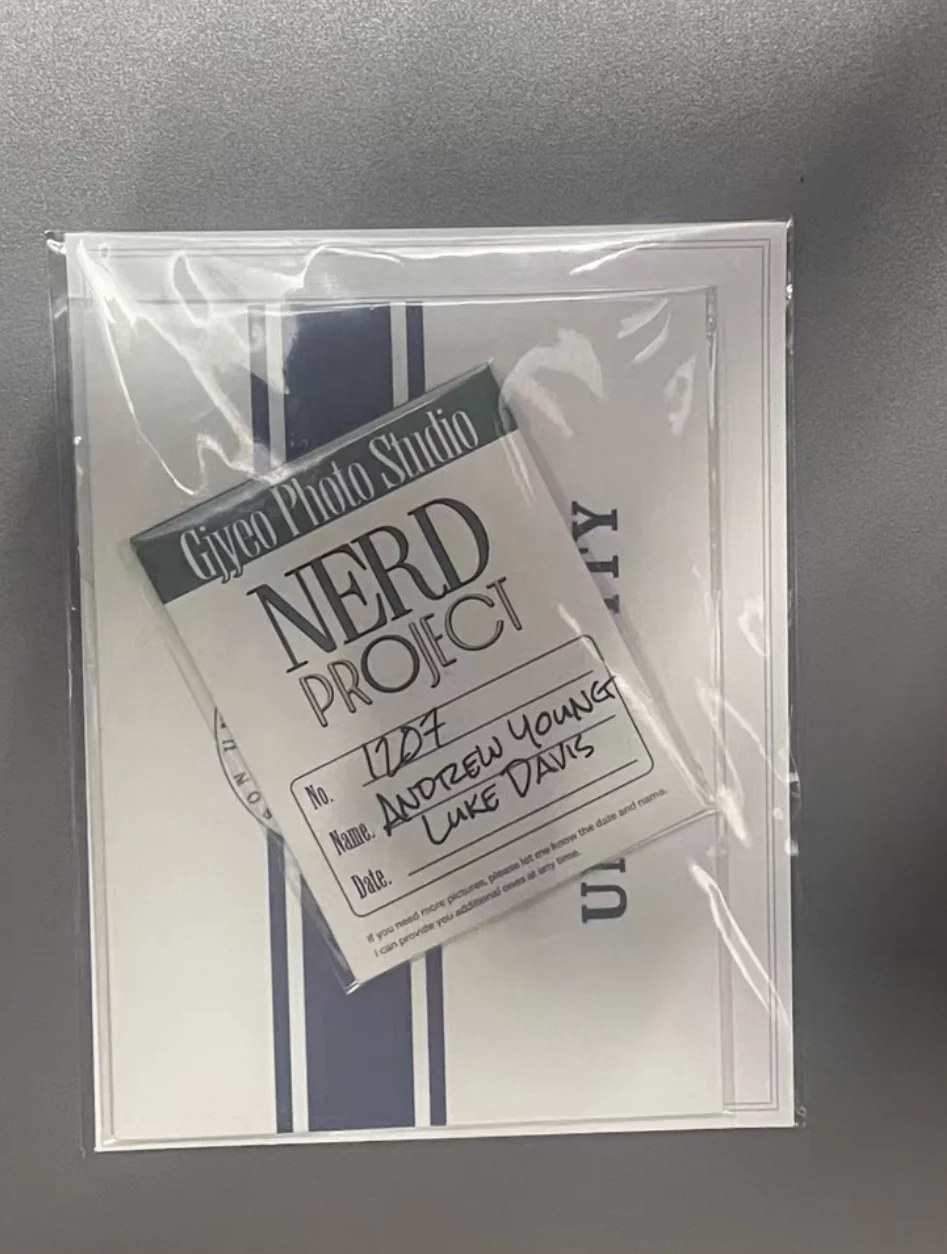 

nerd project's ID photos official original In stock