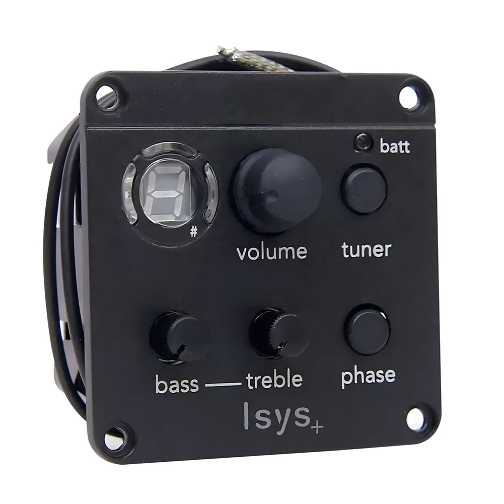 Acoustic Guitar Pickup Mic Blend Preamp Piezo Pickup Classic Acoustic Guitar EQ Tuner Piezo Pickup for Fishman ISYS+ Accessories view 4