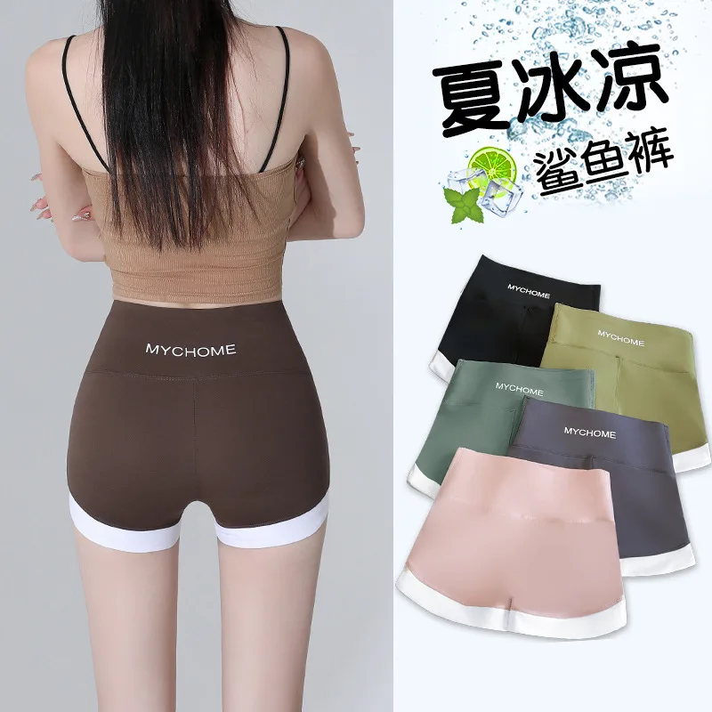 

Women's Yoga Shorts Skinny High Waist Short Leggings Ice Silk Gym Fitness Yoga Cycling Sports Breathable Comfort Summer 2024