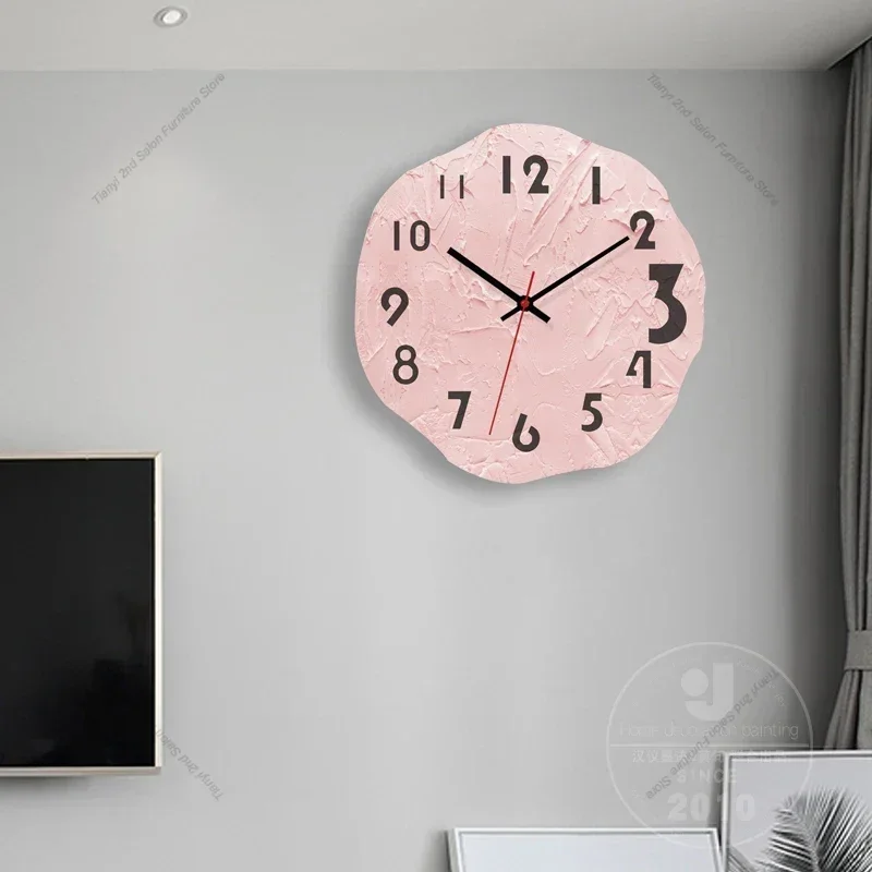 Italian Design Decoration Wall Clocks Art Mural Luxury Bedroom Silent Wall Clocks Modern Electronic Home Decor Reloj Pared LLWC