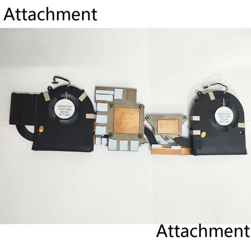 

New CPU cooling Fan & GPU Fan HEATSINK For EVGA SC15 dc12V EG75071S1-C040-S9A EG75071S1-C030-S9A