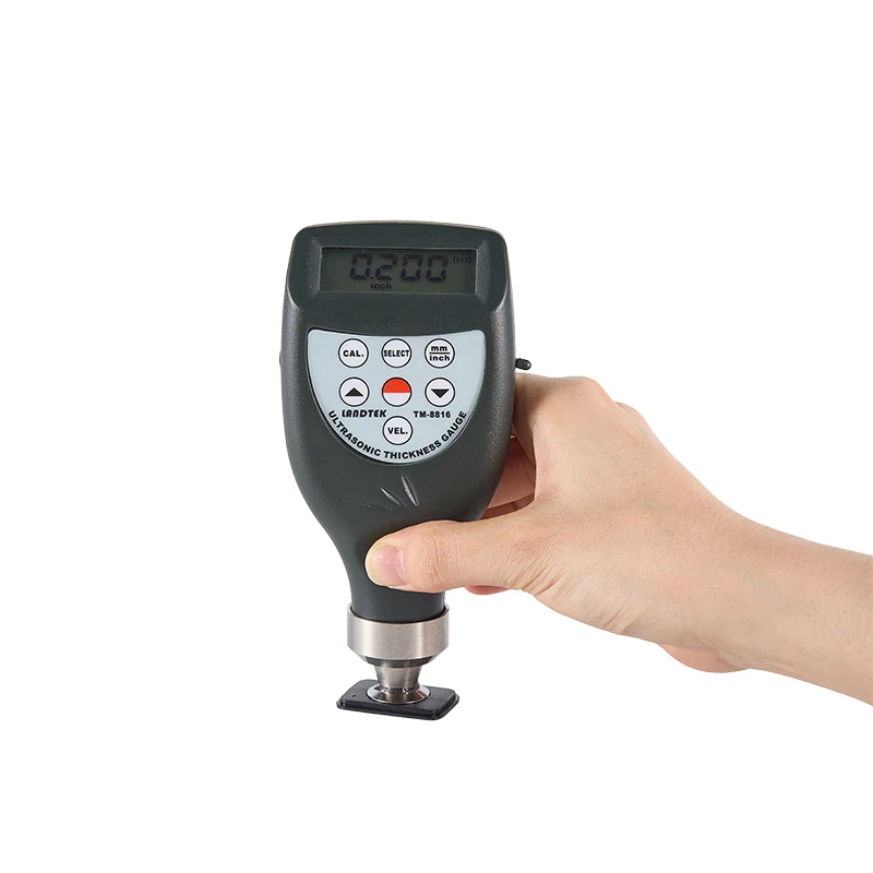 High Accuracy TM-8816 / TM-8816C Digital Ultrasonic Thickness Gauge Measuring Range 1.0~200 mm / 0.04~8 inch