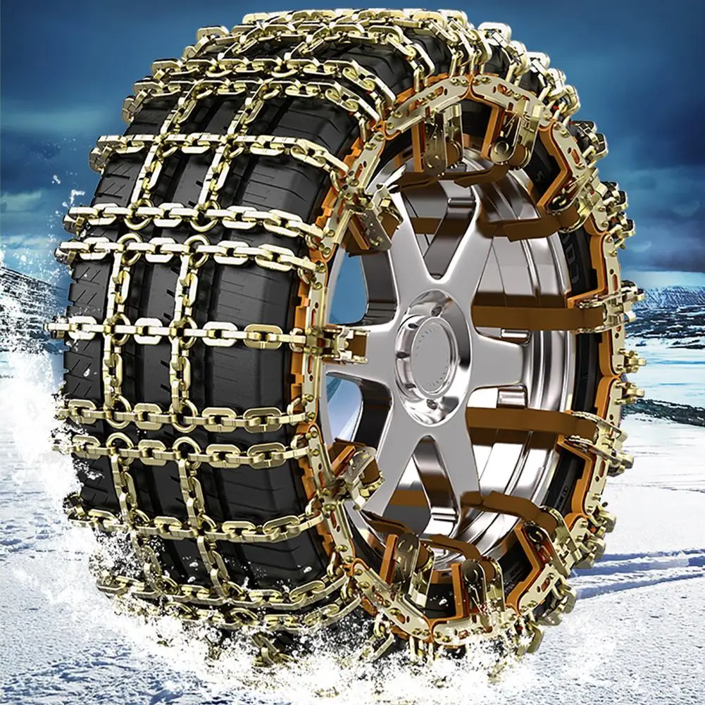 165 285mm Winter Car Tire Snow Chain High Manganese Steel Auto Emergency Rescue Tire Traction Anti-ski Portable Emergency Tools