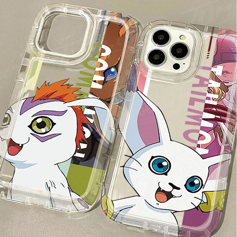 Anime Digimon Clear Silicone Phone Case for Xiaomi 13T 12T 14 13 12 12X 12S 11 Lite 10 11i POCO X6 Pro X3 NFC X4 GT X5 F3 F4 F5