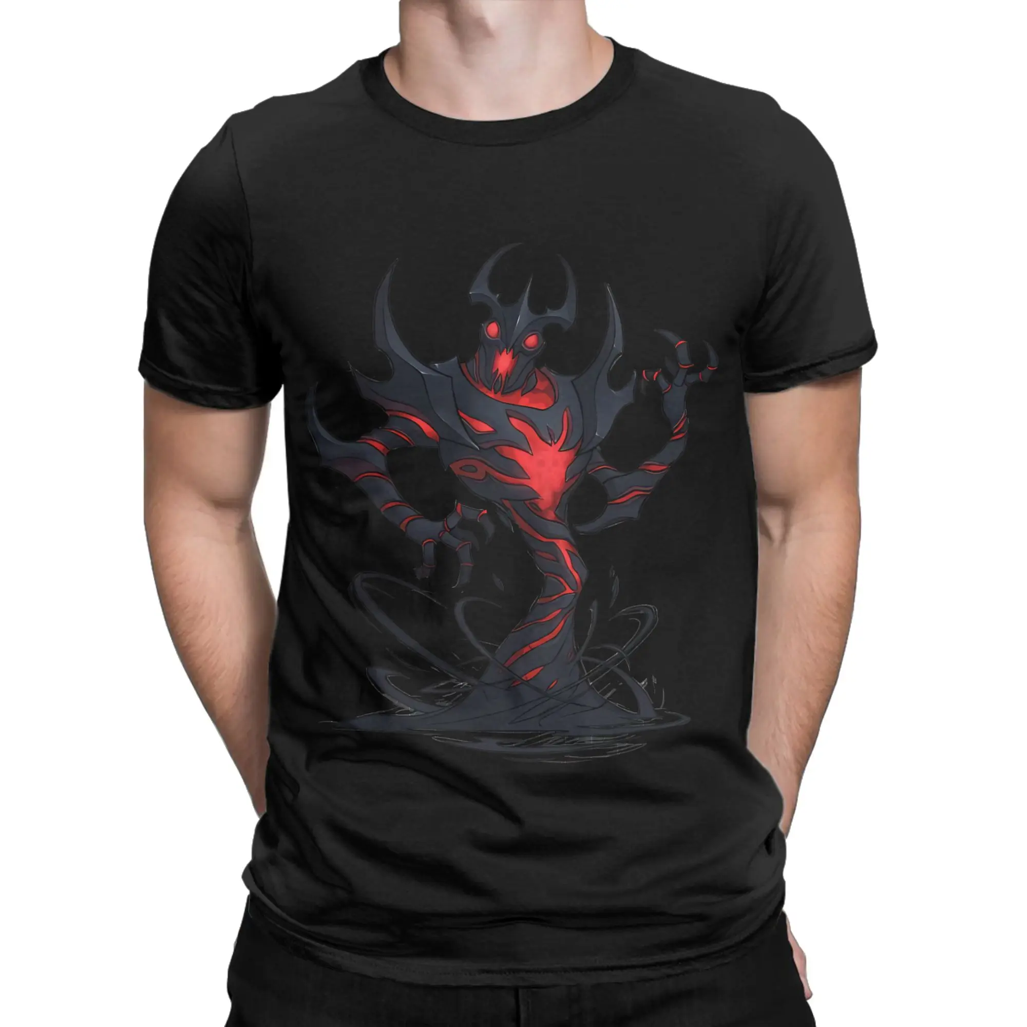 Shadow Fiend Classic Shirt Funny Graphic 100% Cotton T-Shirt Shadow Fiend Tops Tees For Men