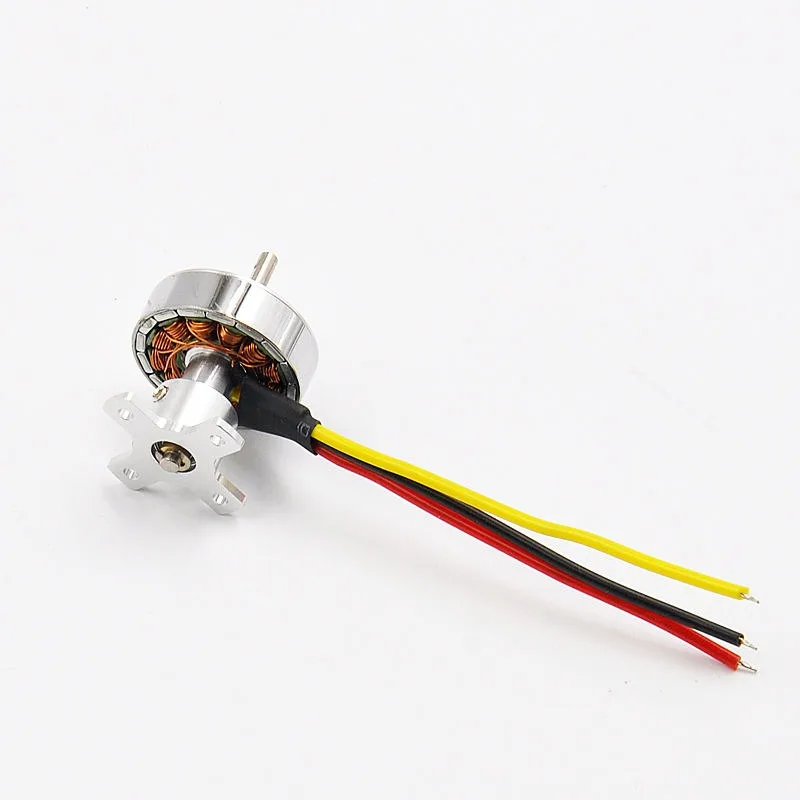 FATJAY RC Hobby Accesorios 24g Motor sin escobillas Outrunner 2730 1300KV 1700KV 3000KV 2-3S Batería para aviones de ala fija