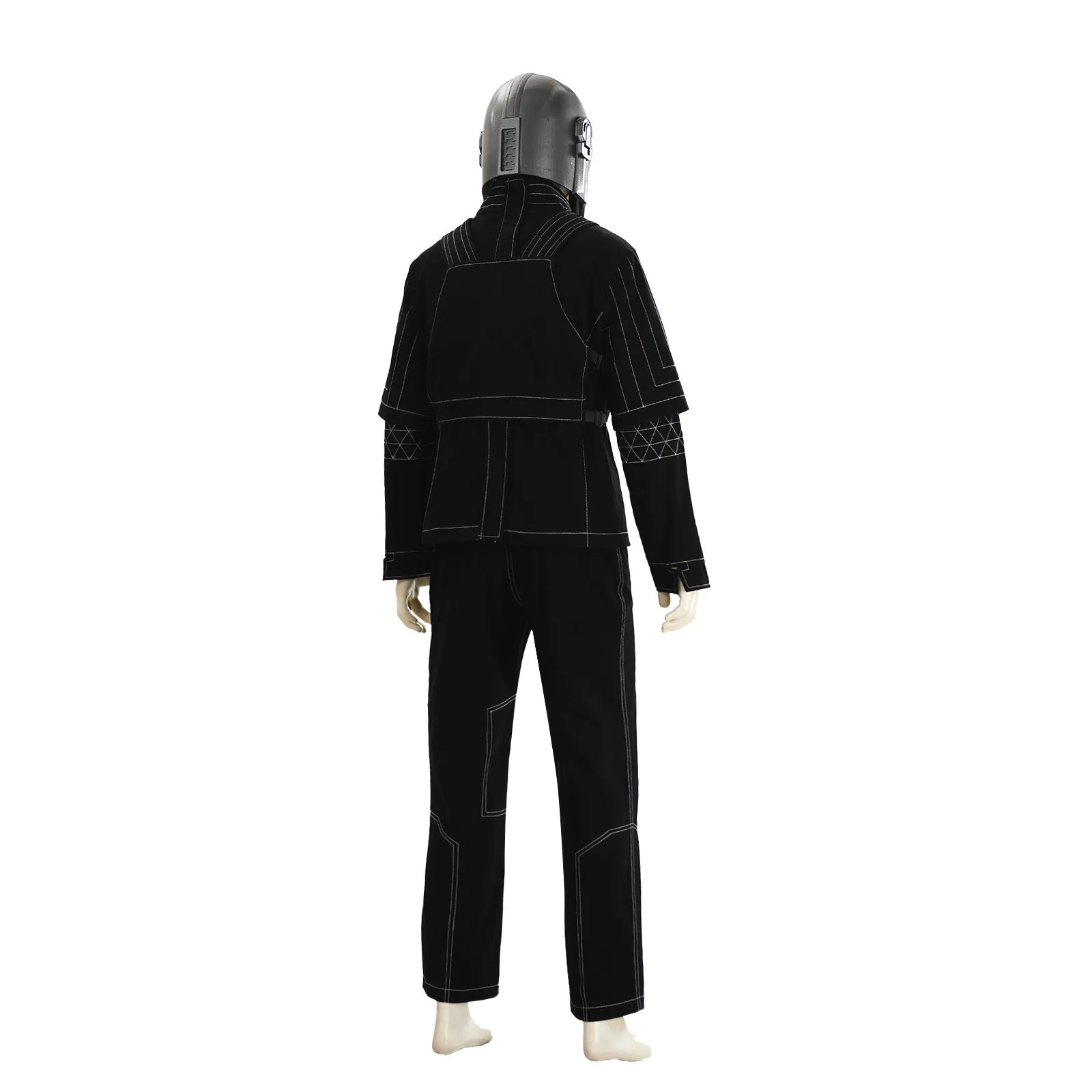 Din Djarin Roleplay Vest Pants Cloak No Armor Set Movie Mandalorian Cosplay Costume Bounty Hunter‌ Outfit Halloween Suit - view 4