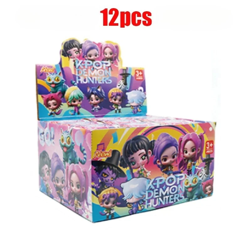 

2025 НОВИНКА Аниме KPop Охотники на демонов Кукла Виниловая игрушка Руми Мира Дои Персонаж виниловая маска фигурка Подарок на день рождения Подарки для фанатского клуба