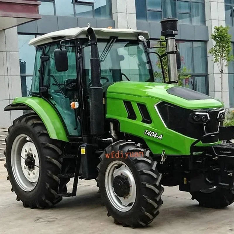 ราคาถูก: 4x4 160hp AC Cabin ฟาร์มรถแทรกเตอร์การเกษตรเครื่องยนต์ดีเซล traktor agricola diyuan รถแทรกเตอร์