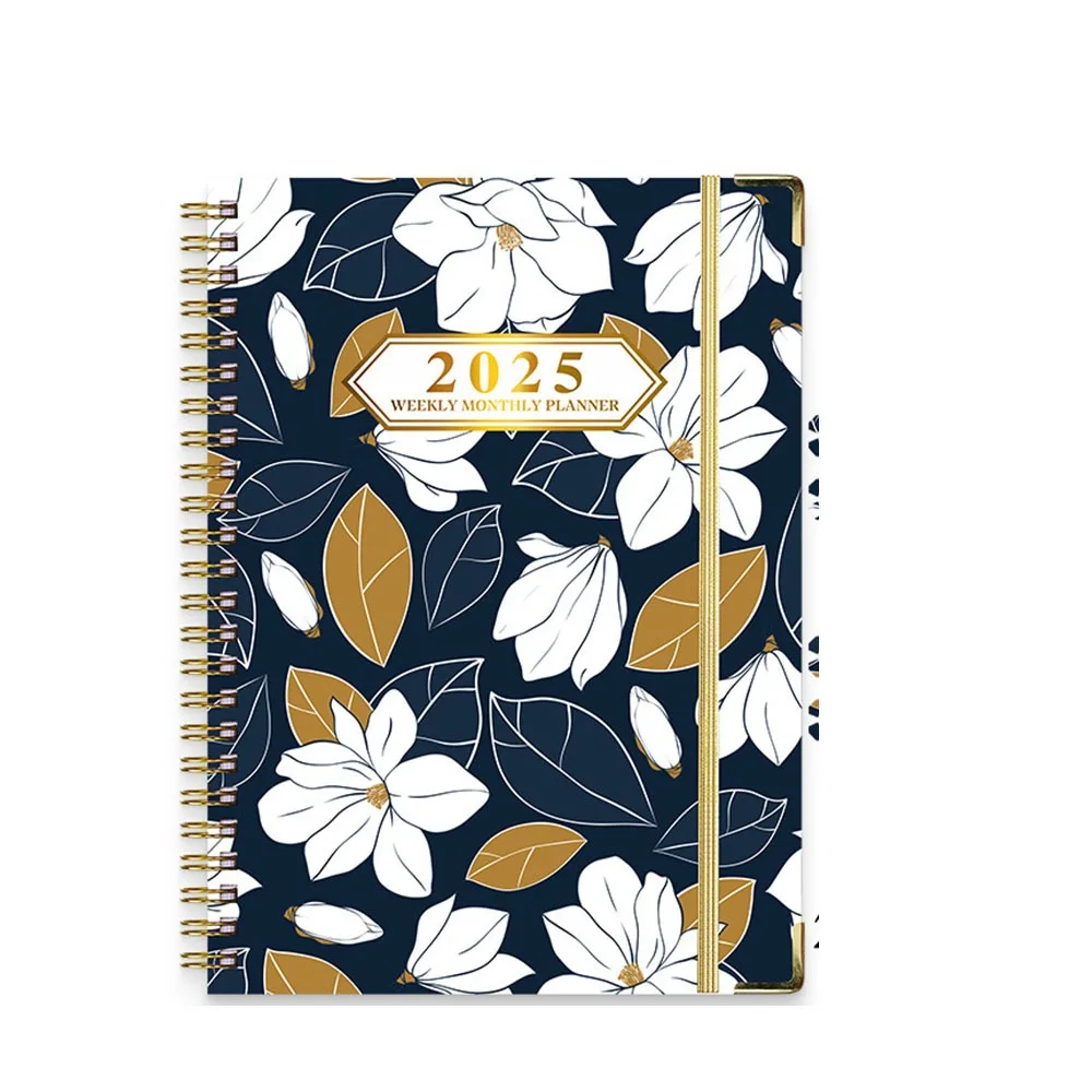 

Thicken 2025 Agenda Planner Notebook Loose-leaf Coil Time Organizer A5 Schedules Notepad Diary Weekly Planner