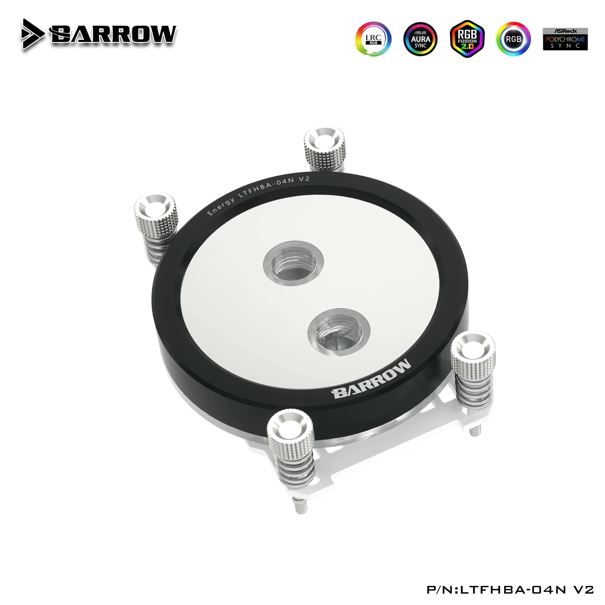 Imagem -02 - Barrow Cpu Water Block para Amd Am5 Am4 Am3 Mais Fm2 5v 3pin Iluminação Argb Placa-mãe Aura Sync