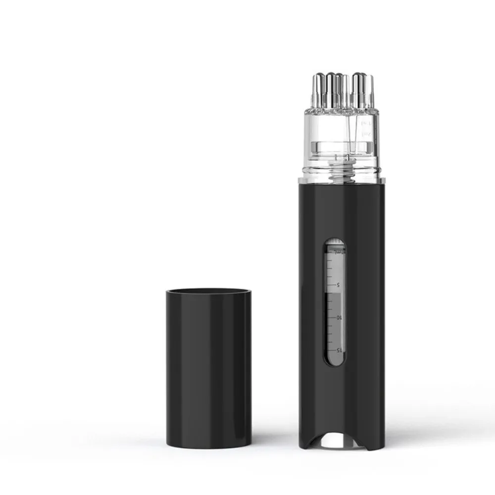 Rolling Ball Scalp Applicator Comb Accurate Scale Portable Professional Liquid Guide Comb ABS Material Repeatable