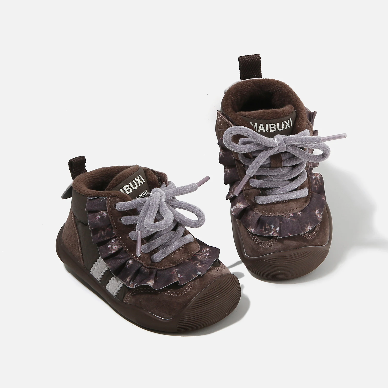 2025-wint2025-winter-new-baby-walking-shoes-with-colorful-skirt-design-fashionable-and-versatile-fleece-lined-for-warmth