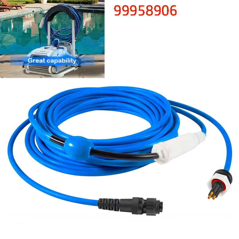 99958906-DIY Cable and Swivel - 3 Wire - Fits for Dolphin Robotic Pool Cleaners Active 30, 30i, 40, S300i, S400, T45, T55i