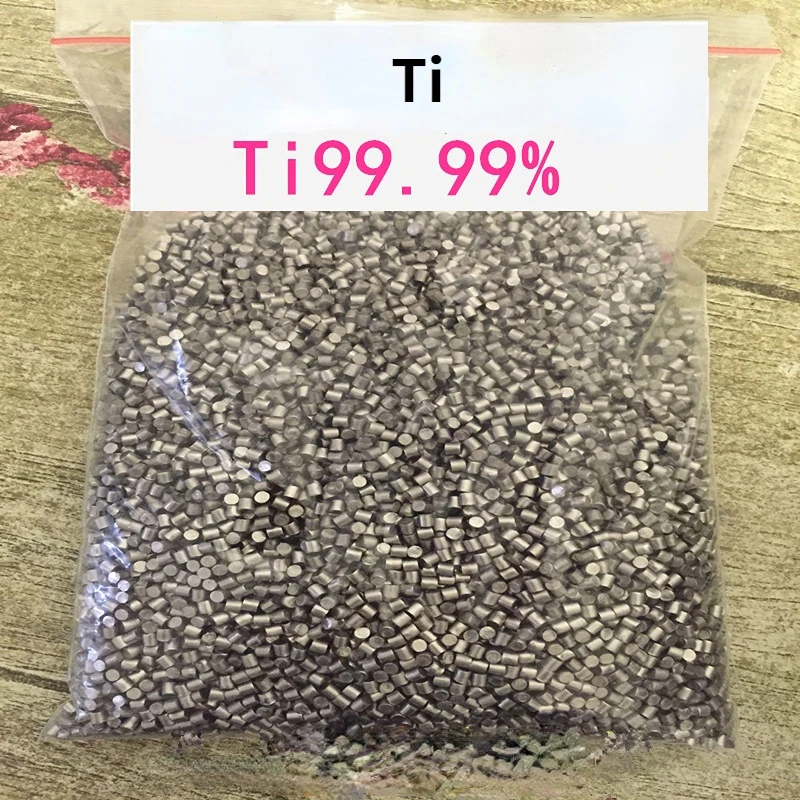 

Titanium Block 100g 500g 1000g Titanium Particles Metal Titanium Grains Ti 99.99% for Scientific Research